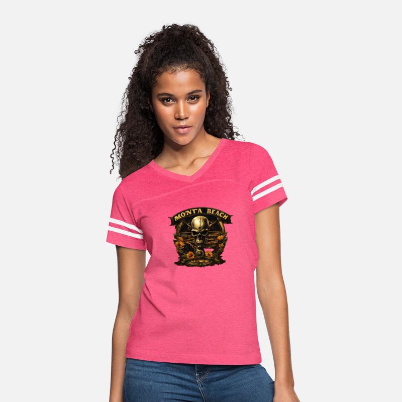 Monta Beach Bikers Skull