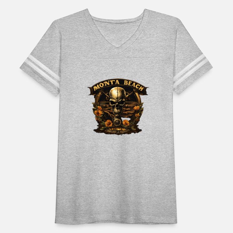 Monta Beach Bikers Skull