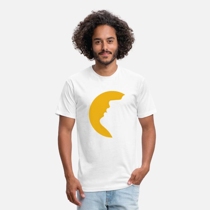 Moon or side of a face in this Fun Optical Illusio