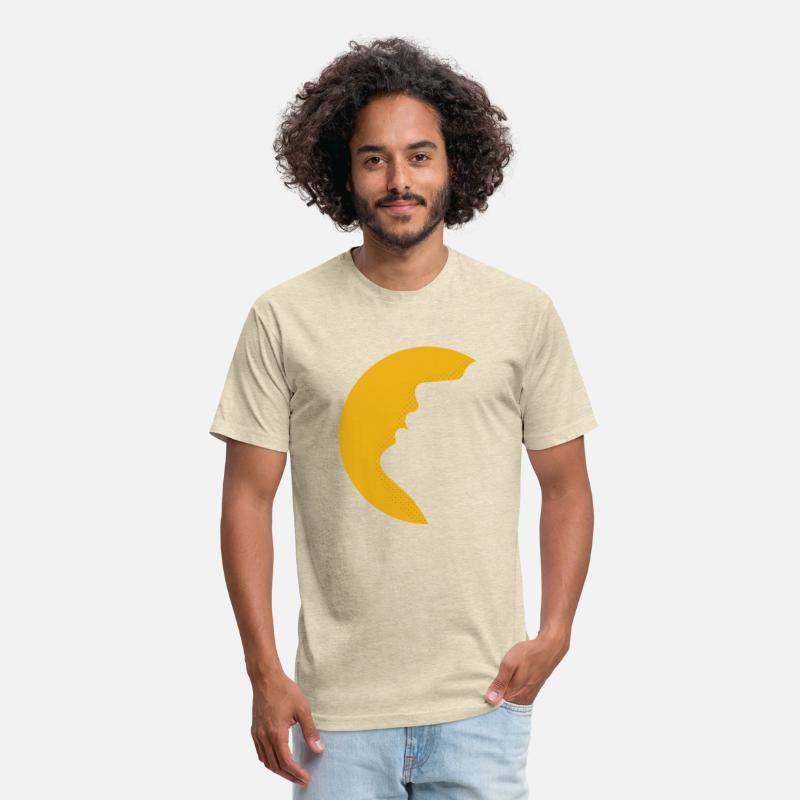 Moon or side of a face in this Fun Optical Illusio