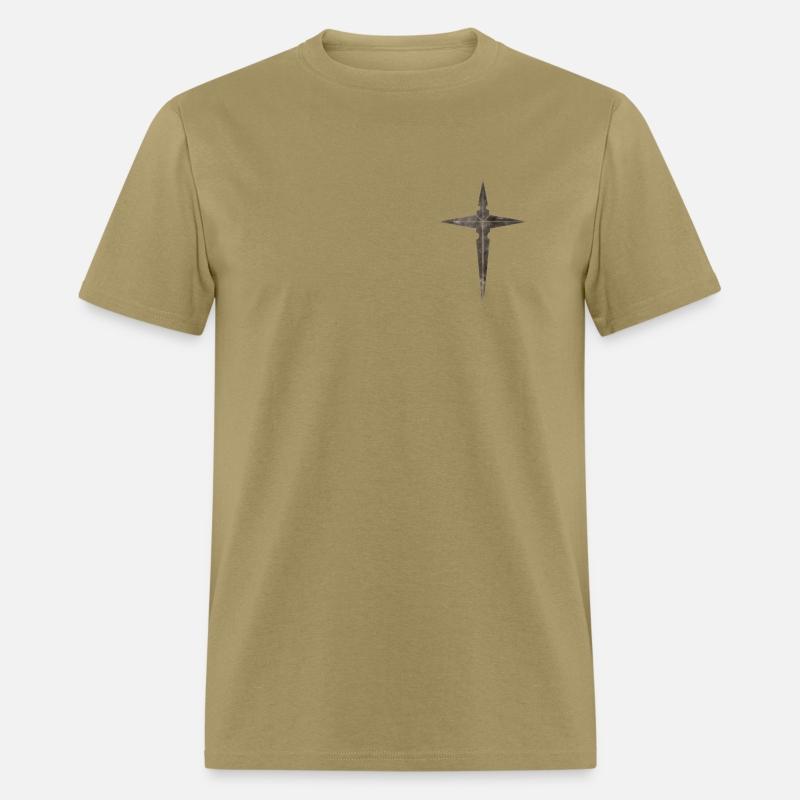 Moral Compass Cross Rust