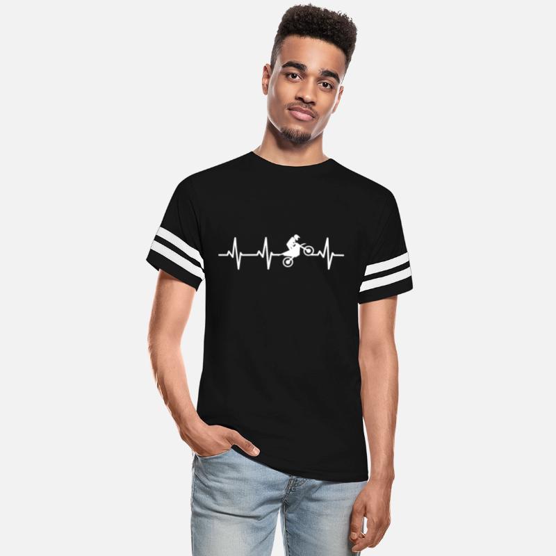 Motocross Lover Cardiogram