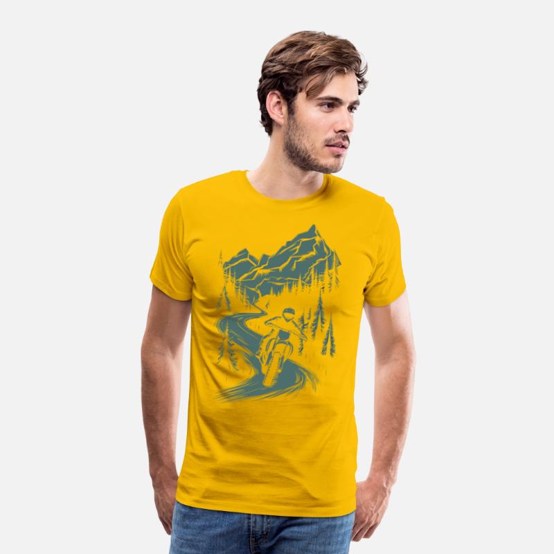 Motorcycle Motocross Motorsport Nature Mountains