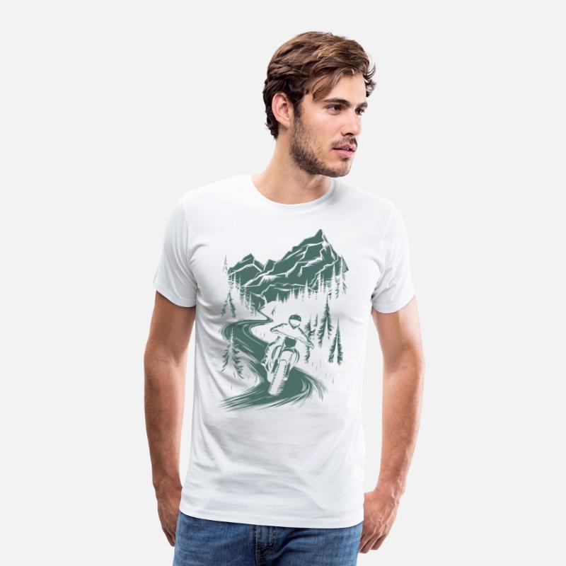 Motorcycle Motocross Motorsport Nature Mountains
