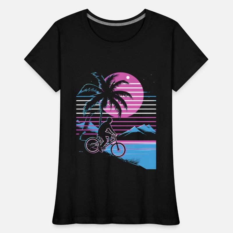Mountain Biking Synthwave