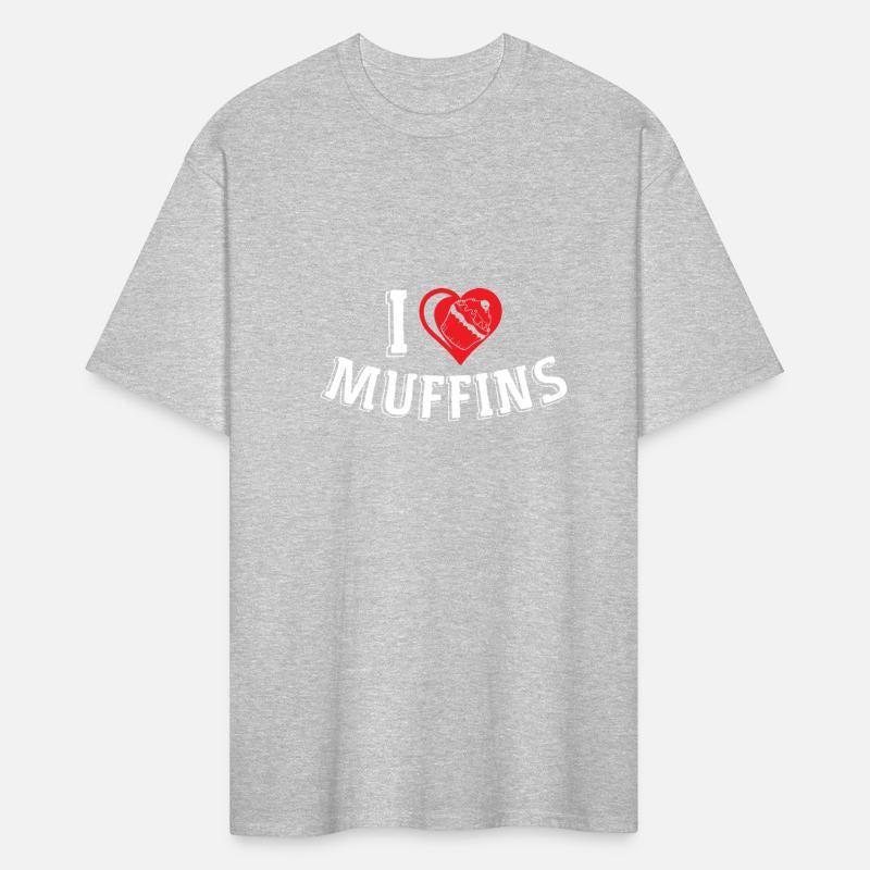 Muffins Love Heart Batter Baked Goods Food Brunch
