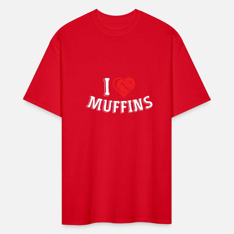 Muffins Love Heart Batter Baked Goods Food Brunch
