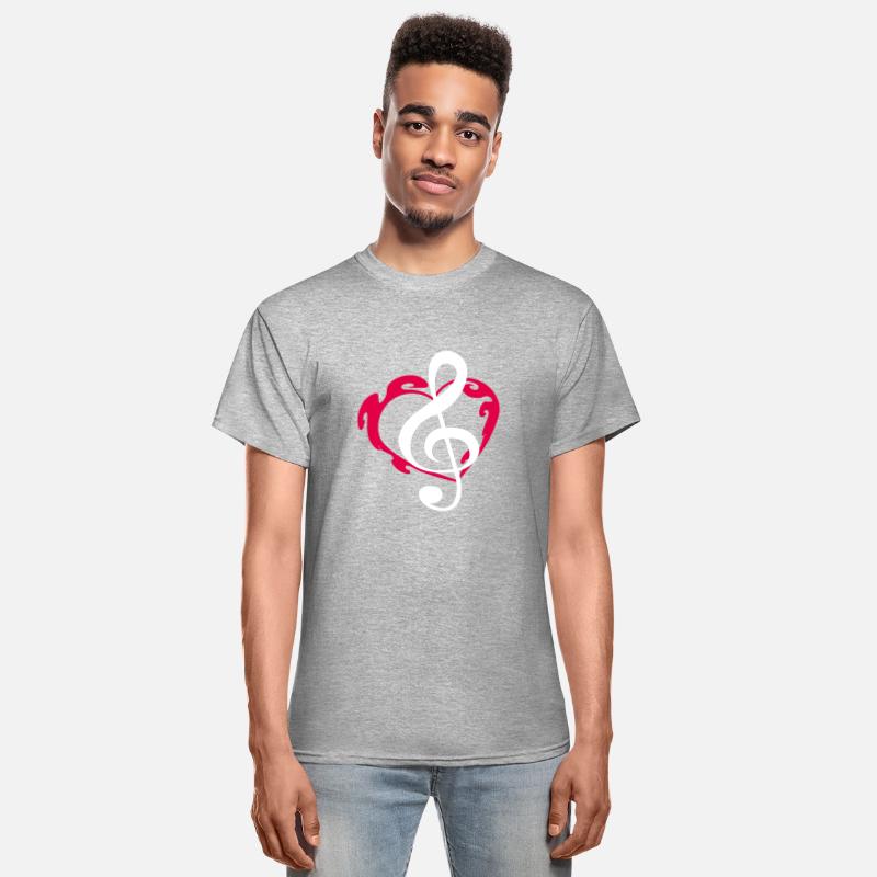Music Violin Bass Clef Hot Fire Heart Love Note
