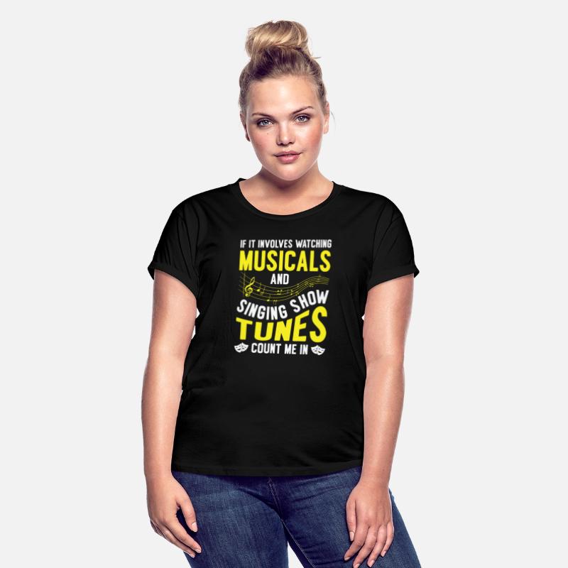 Musical Singing Music Lover Watching Broadway