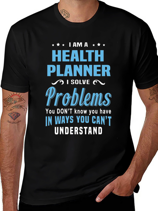 Health Planner T-Shirt - Problem Solver Tee