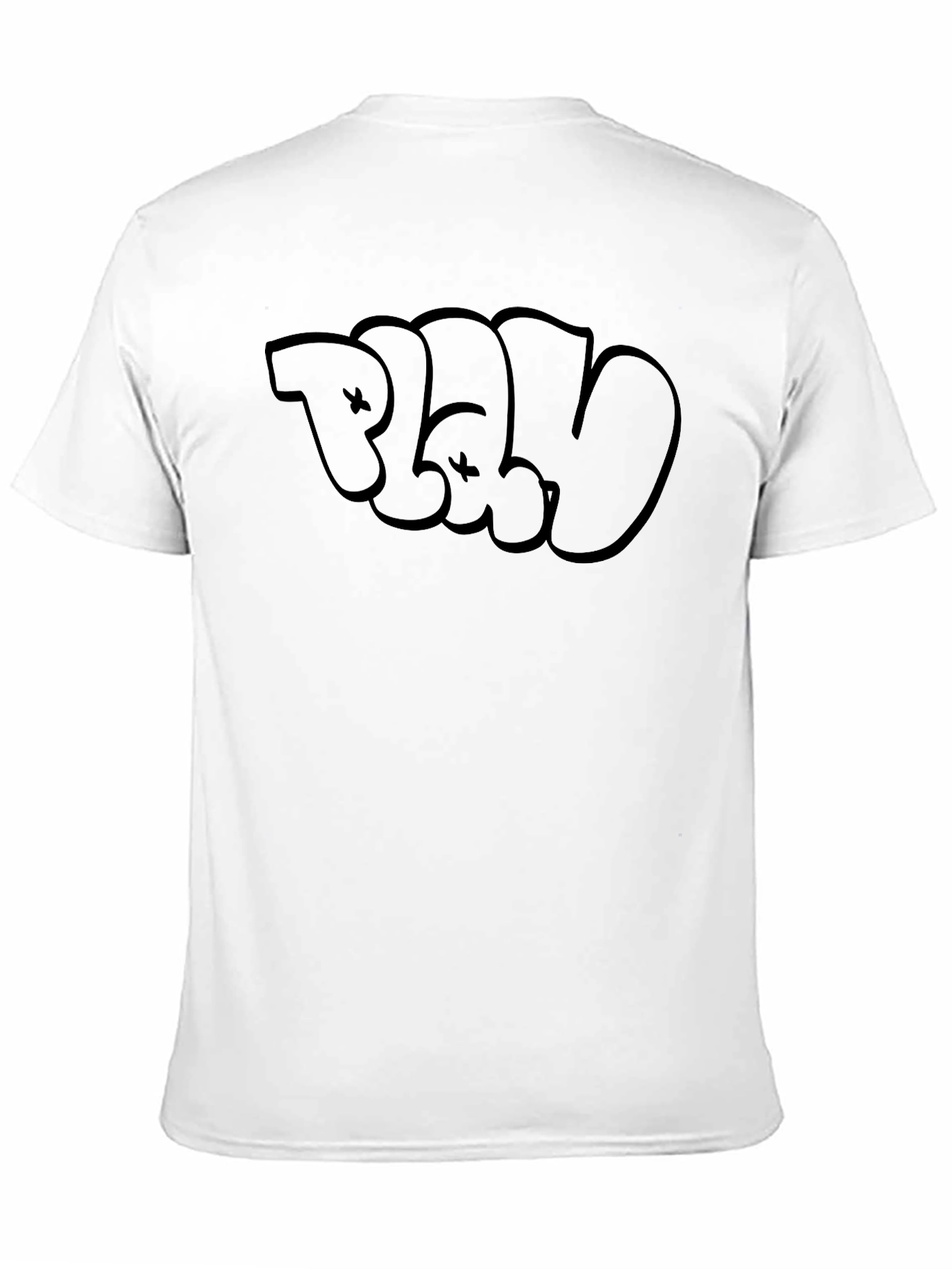 Bold Graphic Black T-Shirt