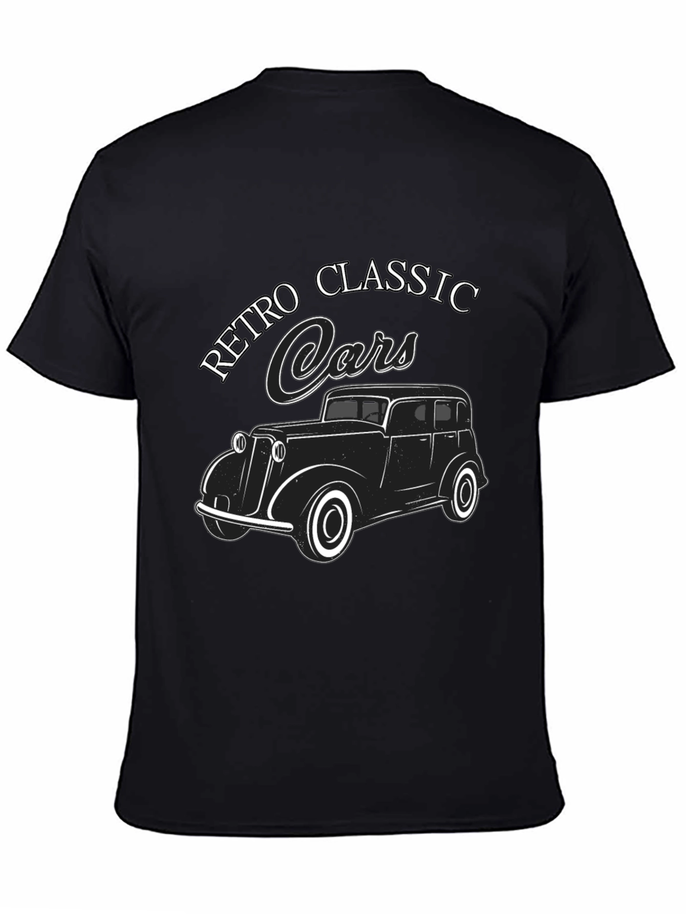 Retro Classic Cars Graphic T-Shirt