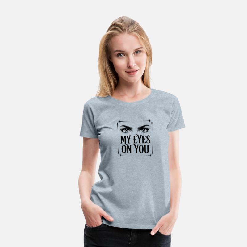 MY EYES ON YOU – Intense Halftone Eyes & Bold Typo