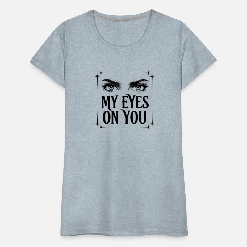 MY EYES ON YOU – Intense Halftone Eyes & Bold Typo