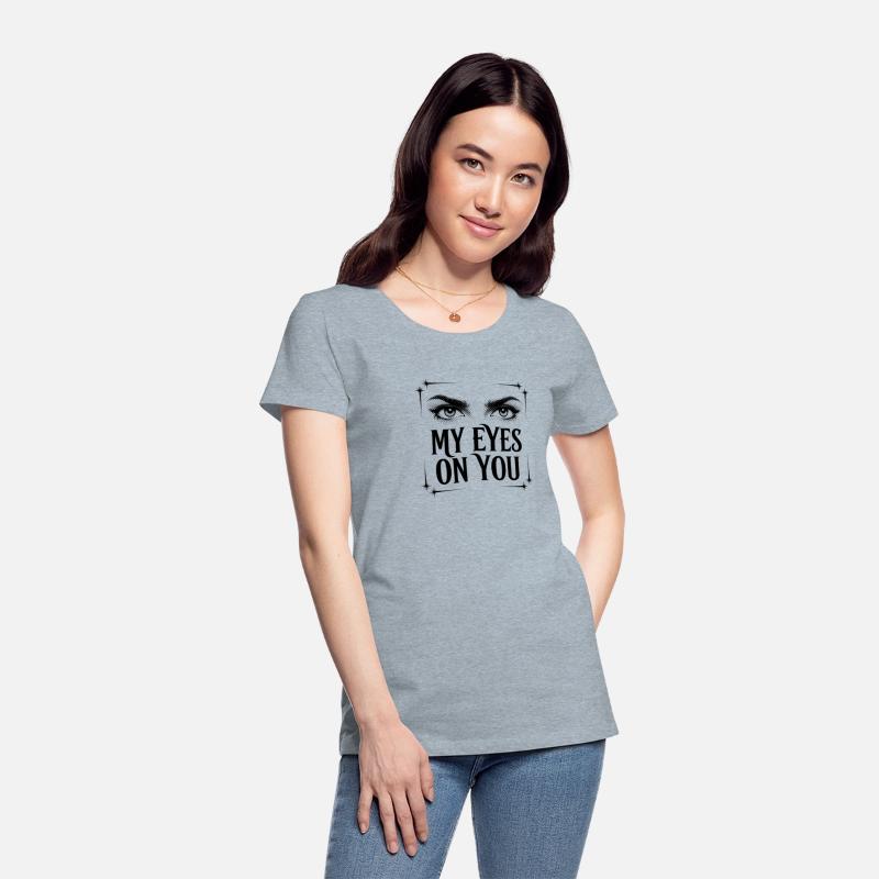 MY EYES ON YOU – Intense Halftone Eyes & Bold Typo