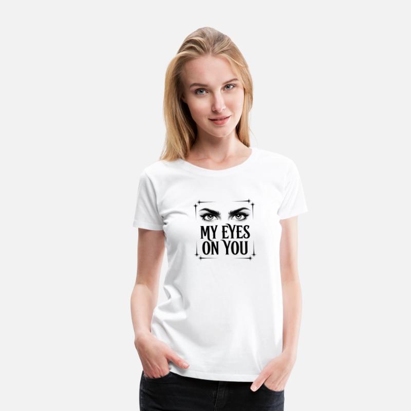 MY EYES ON YOU – Intense Halftone Eyes & Bold Typo