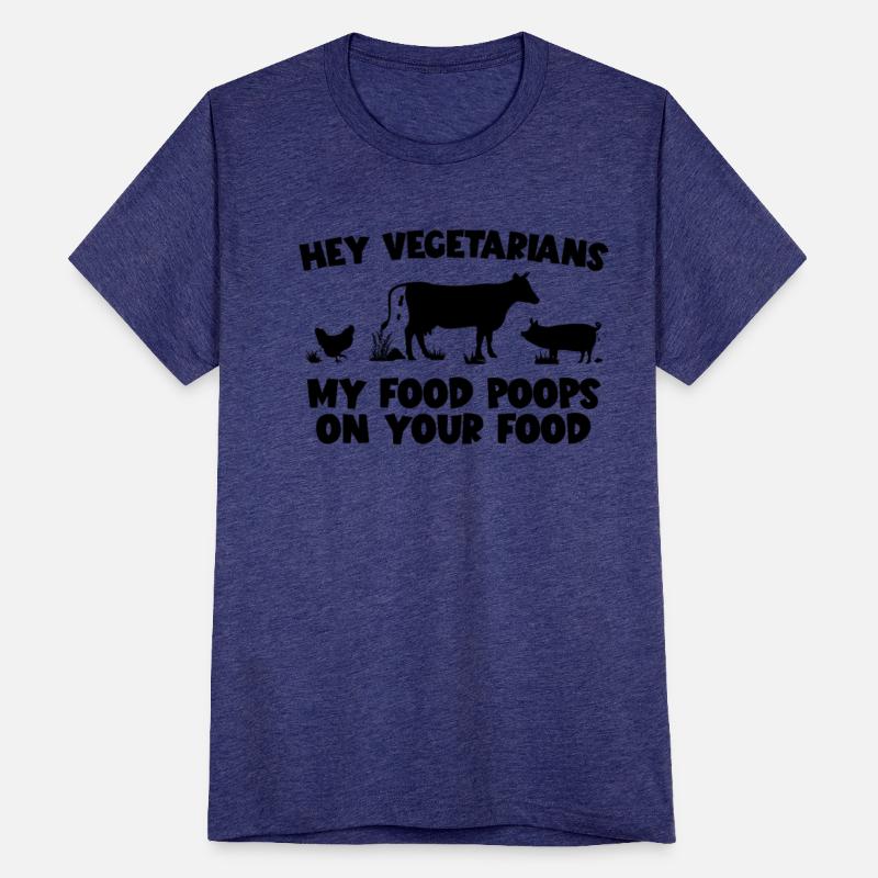 My Food Poops On Your Food Chicken Cow Pig