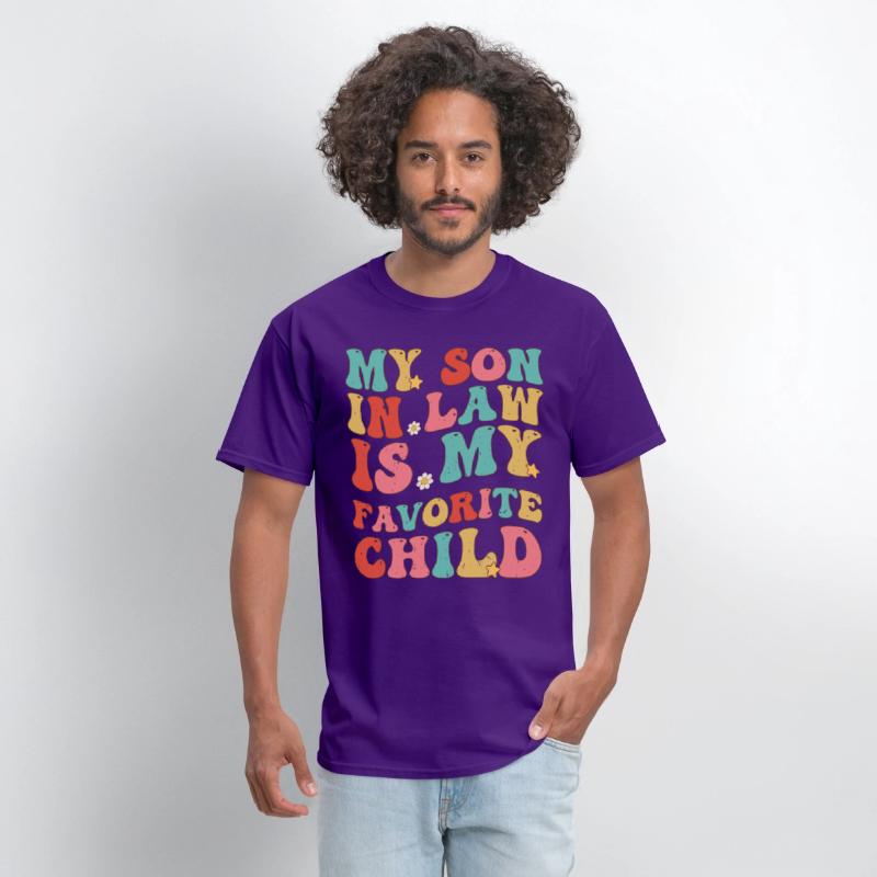 My Son In Law Is My Favorite Child Retro Groovy