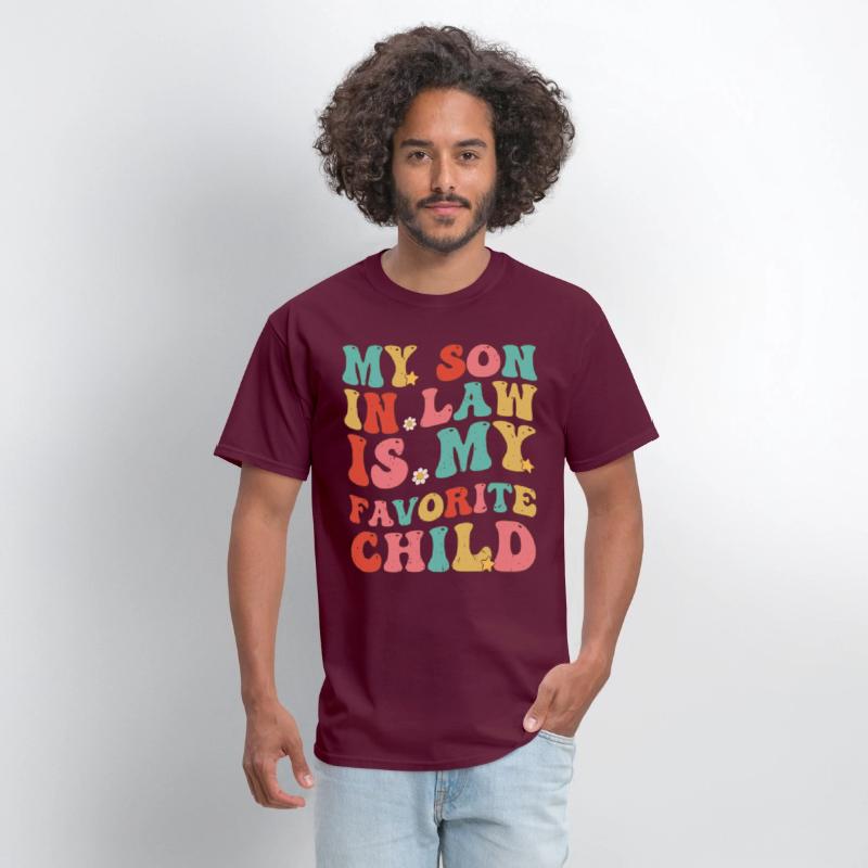 My Son In Law Is My Favorite Child Retro Groovy