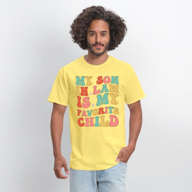 My Son In Law Is My Favorite Child Retro Groovy