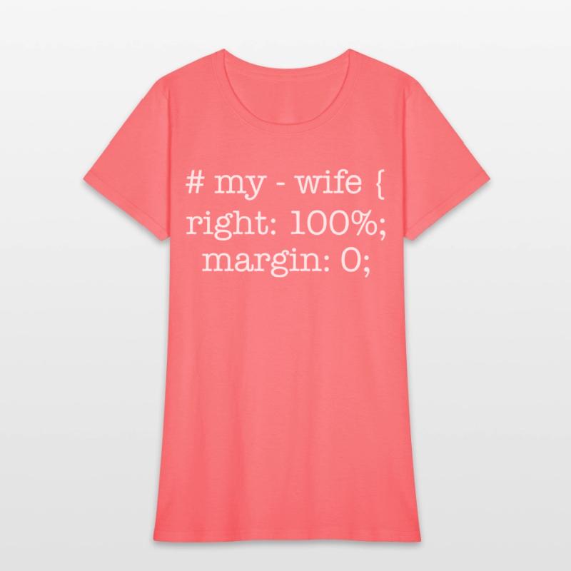 My Wife 100% Right Funny Husband Couple Fiancée