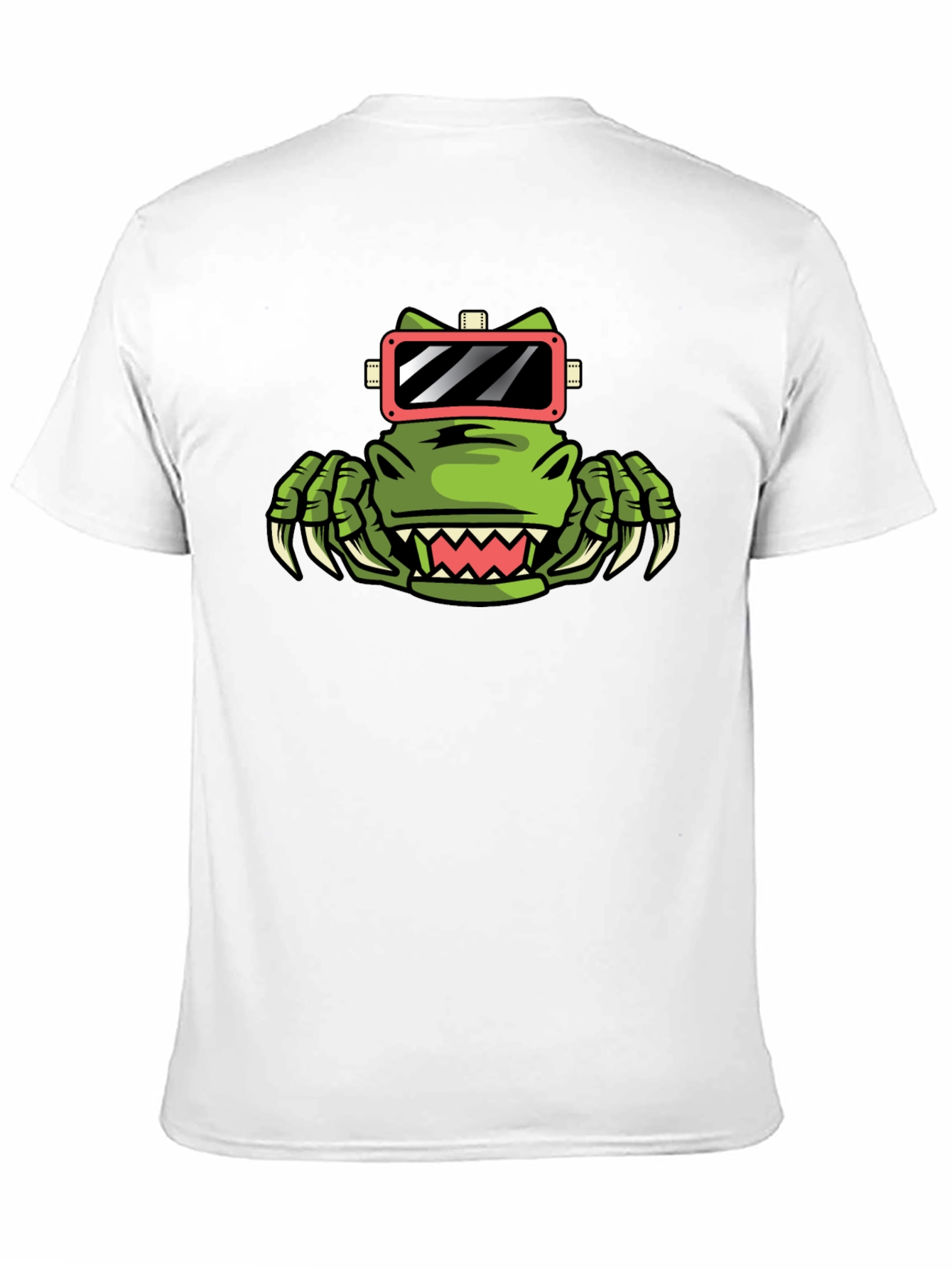VR Dino Black Tee - Gamer Style