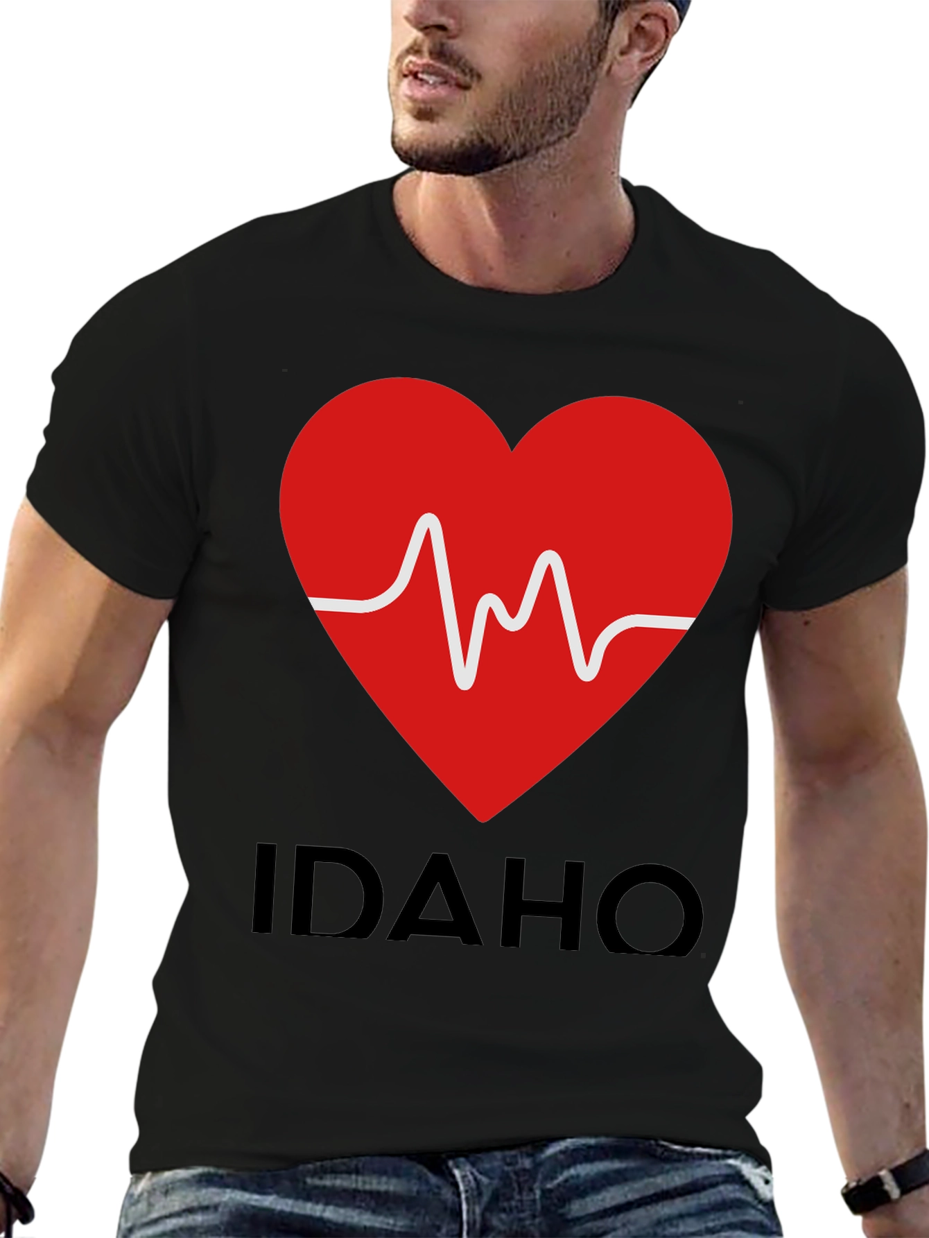 Idaho Heartbeat Graphic Tee