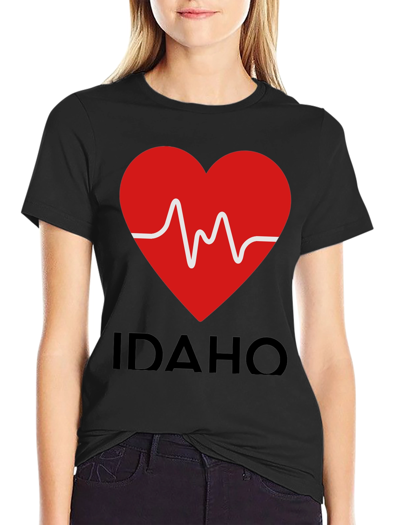 Idaho Heartbeat Graphic Tee