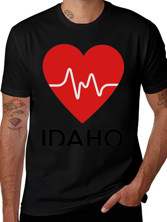 Idaho Heartbeat Graphic Tee