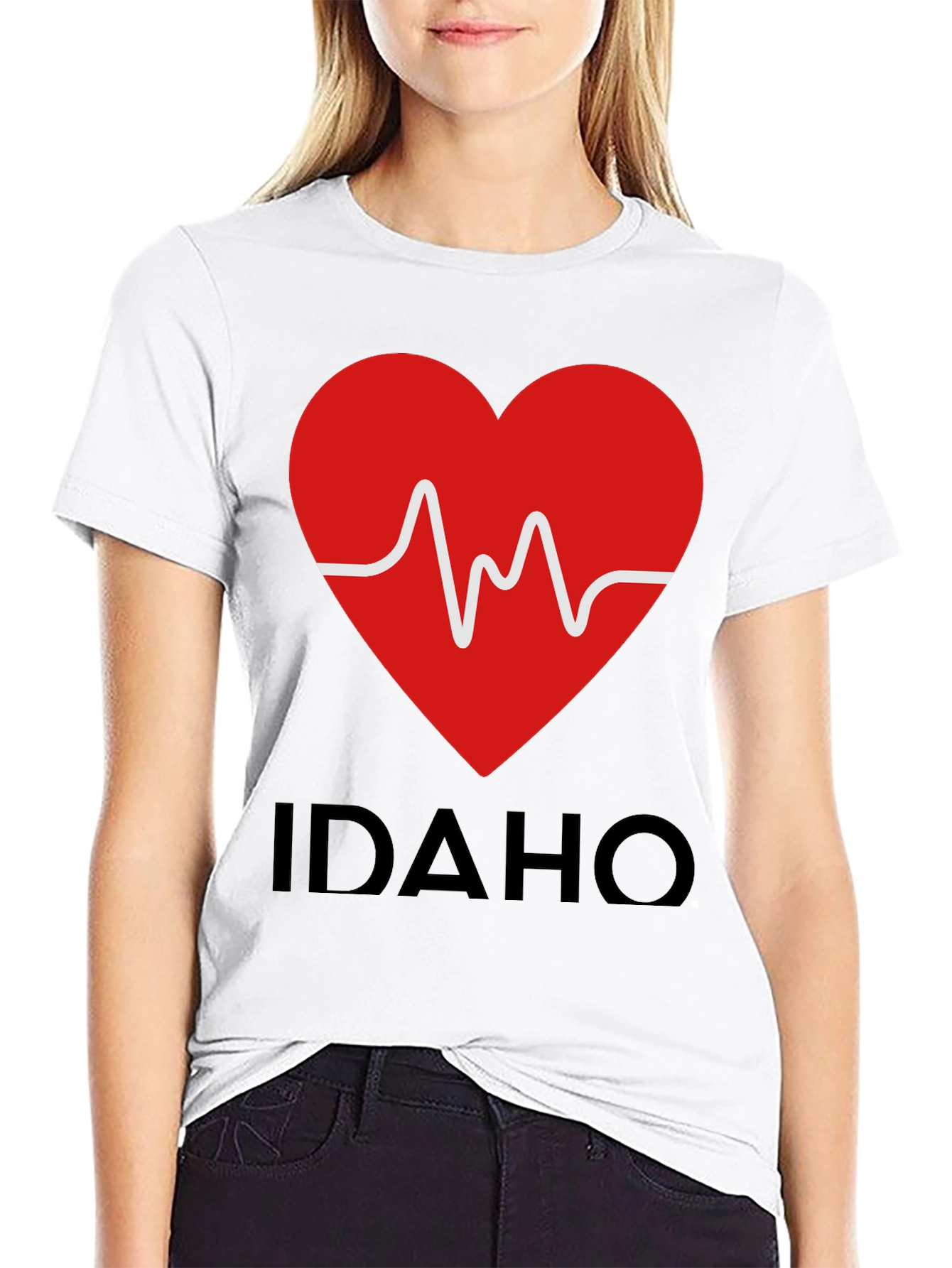 Idaho Heartbeat Graphic Tee