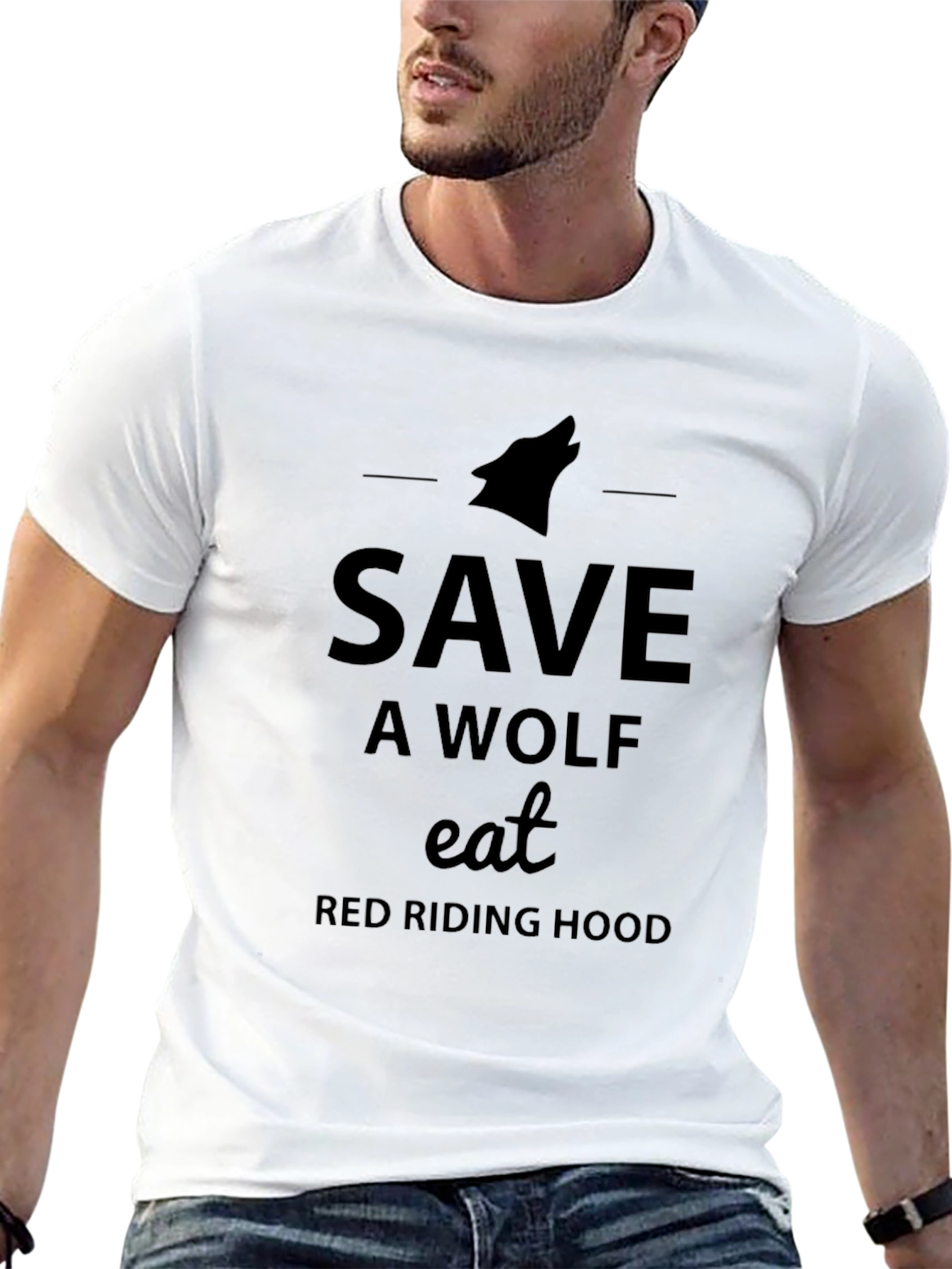 Save A Wolf Eat Red Riding Hood T-Shirt