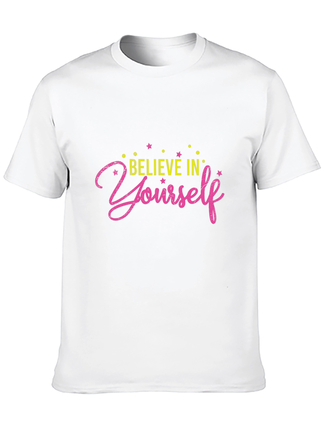 Believe in Yourself Graphic Tee - Black