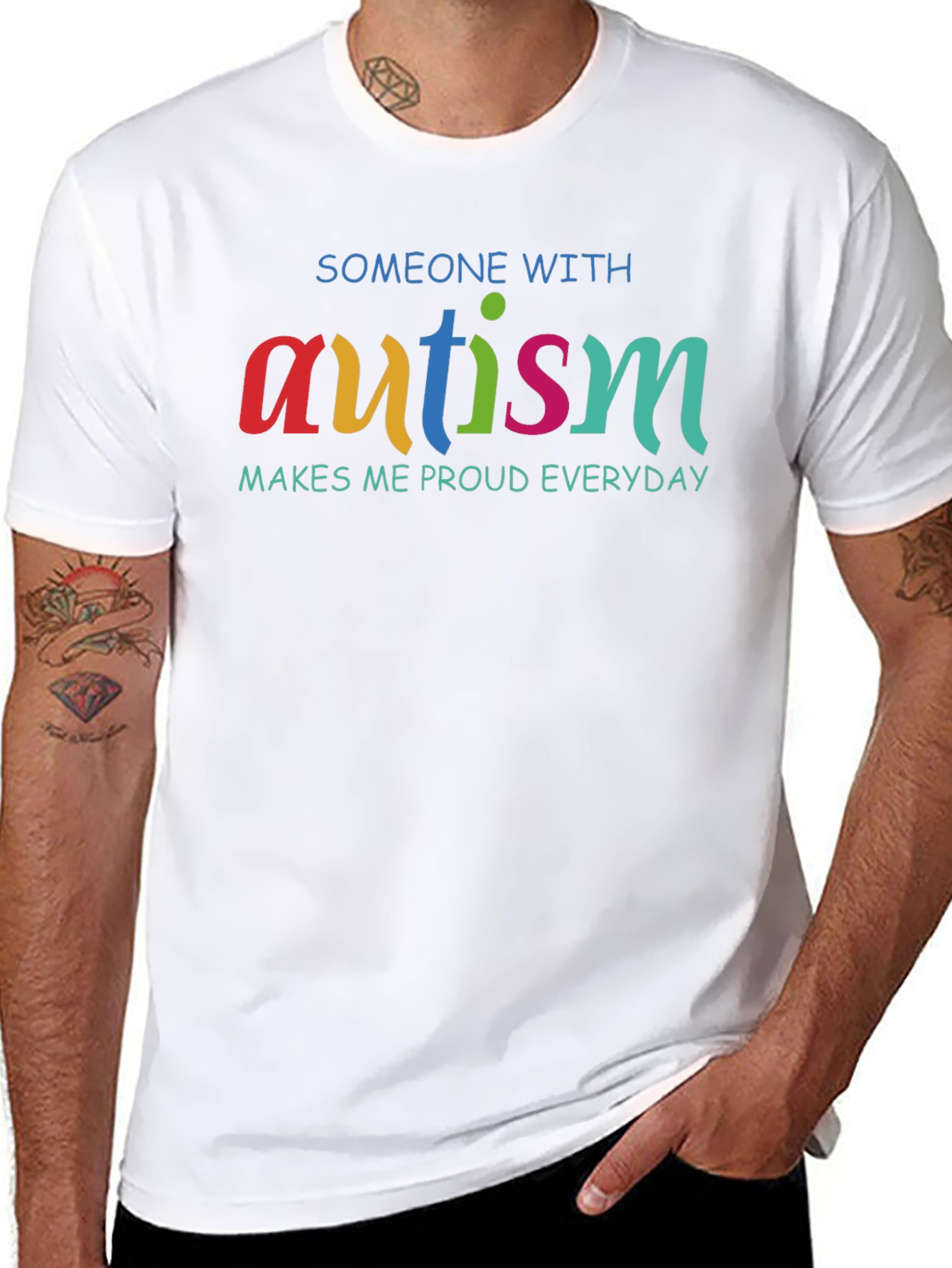 Autism Pride T-Shirt: Makes Me Proud Everyday