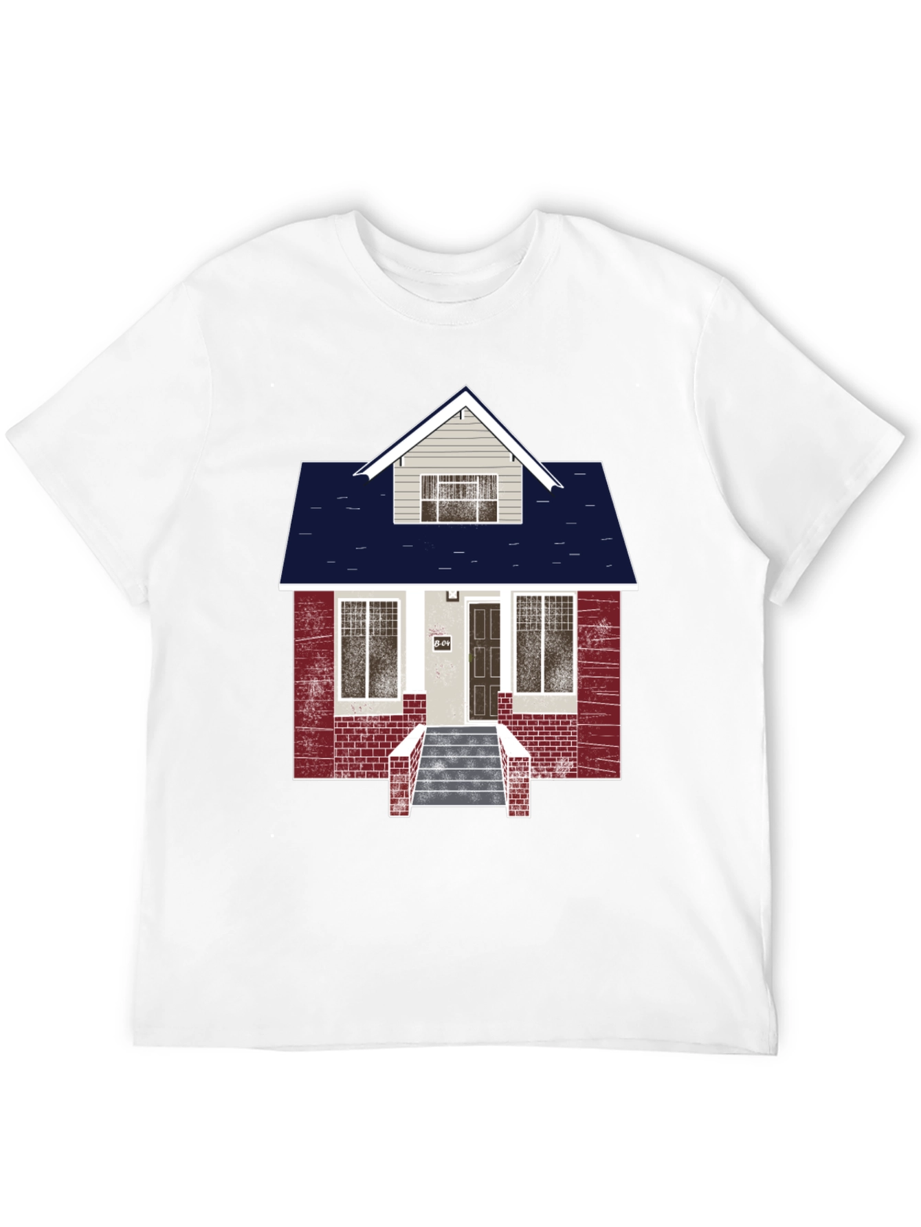 House Graphic Black T-Shirt