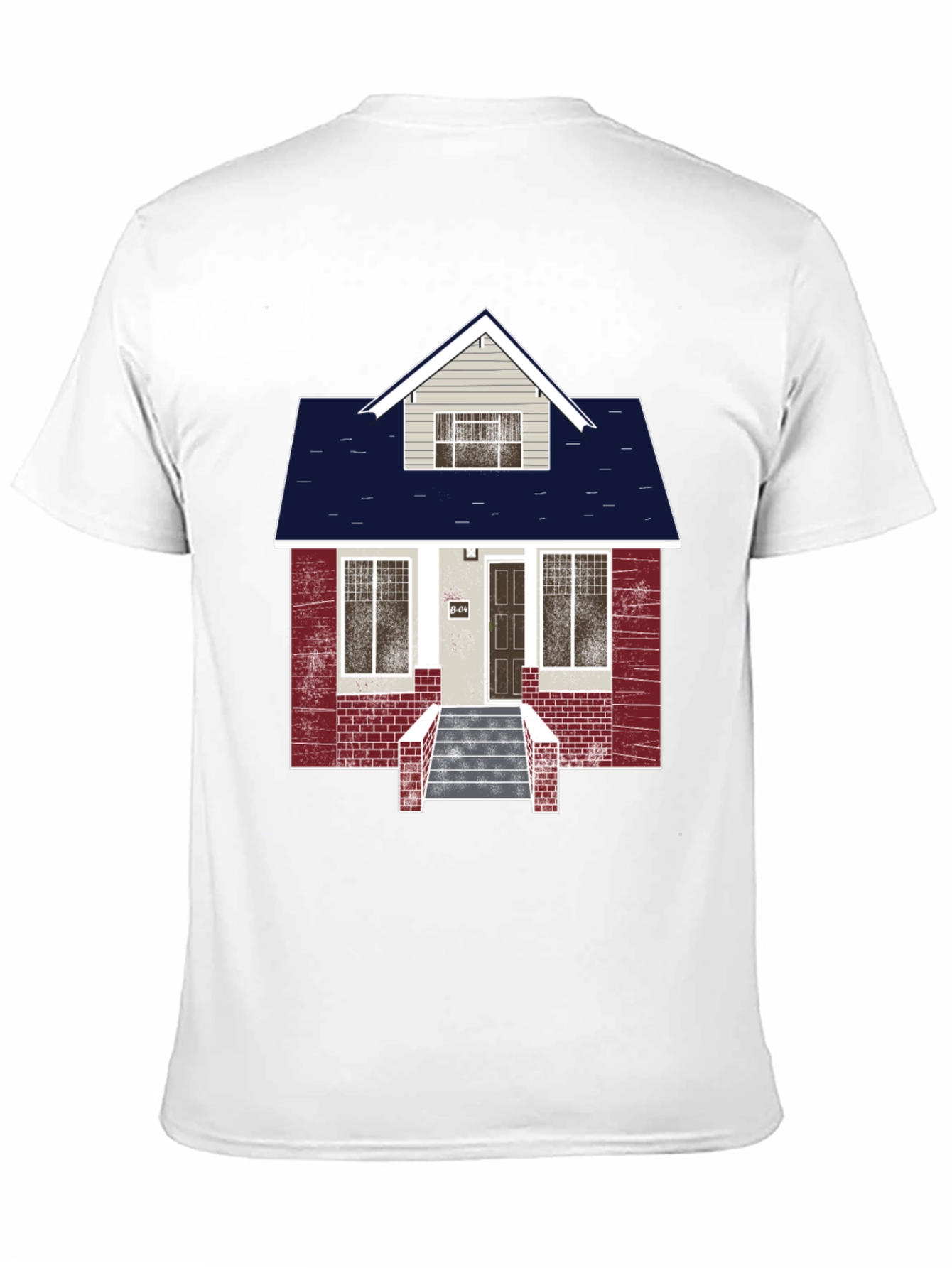 House Graphic Black T-Shirt