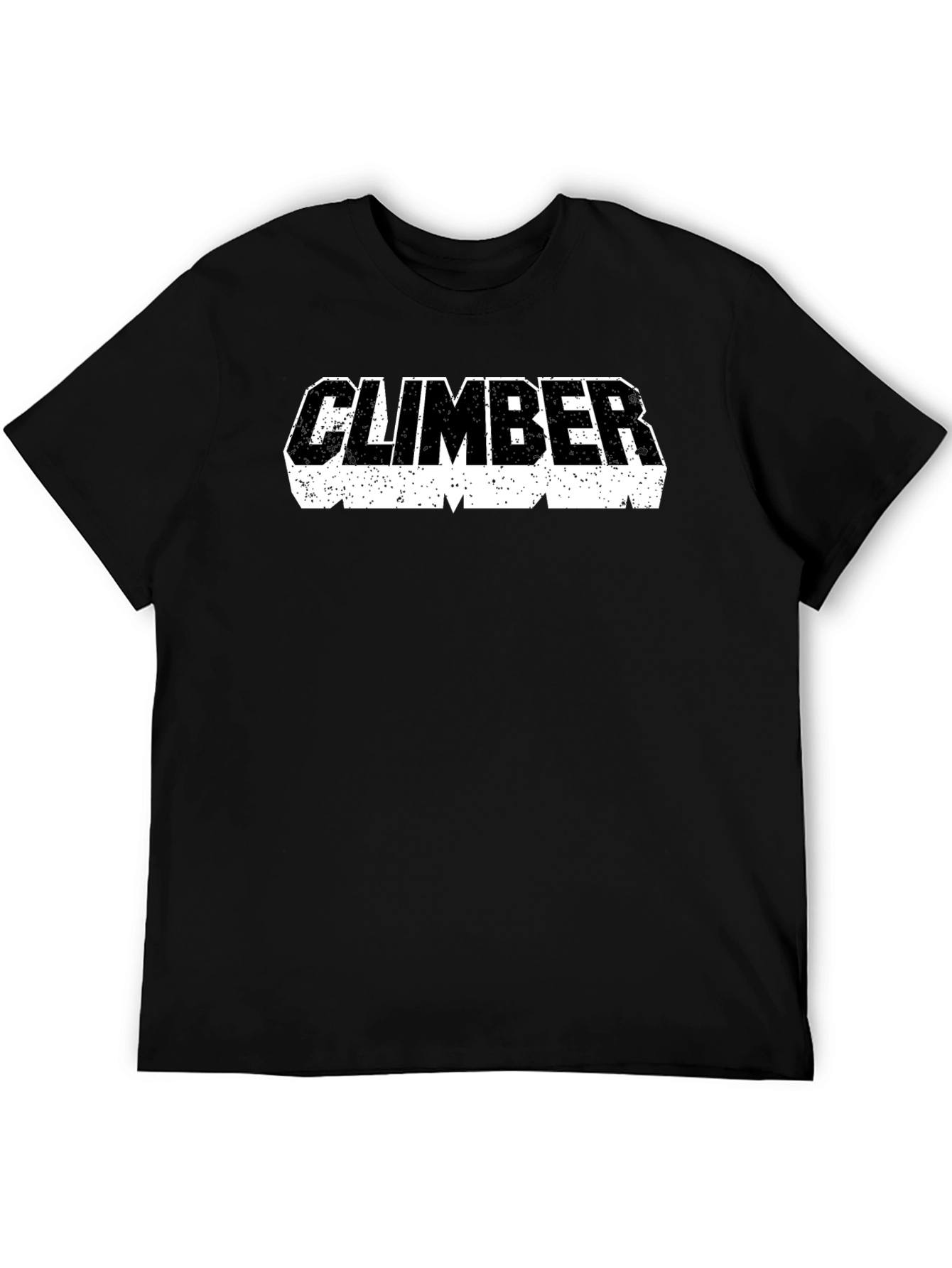 Climber Graphic Tee - Bold Black Shirt