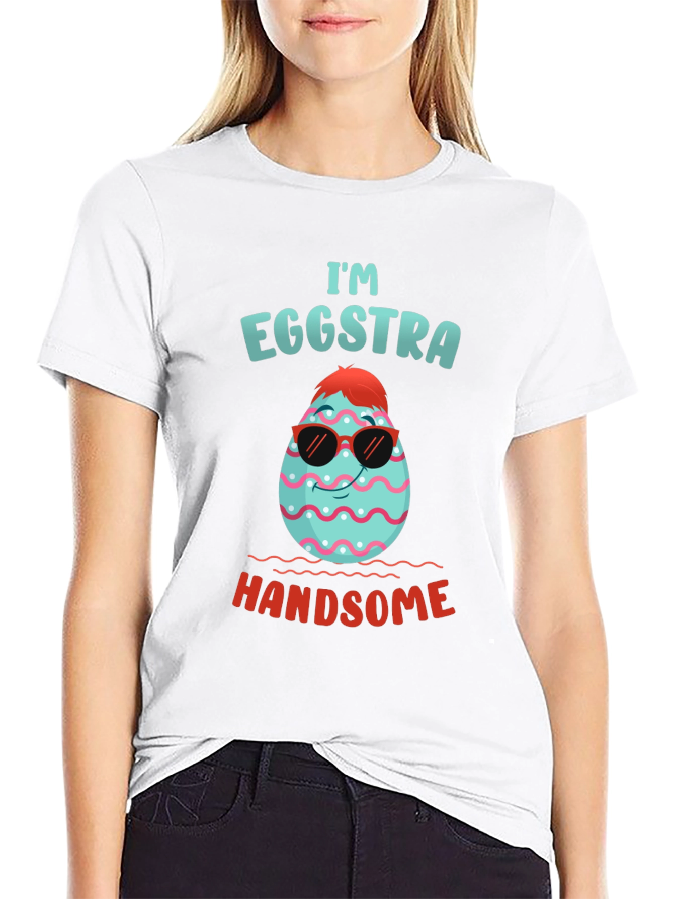 Eggstra Handsome Easter T-Shirt