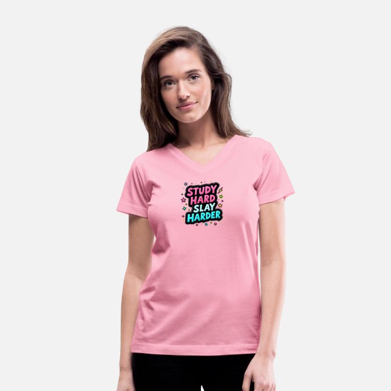 Neon Motivational Study Quote Design