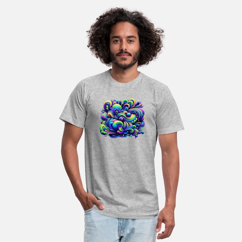 Neon Swirl Fantasy