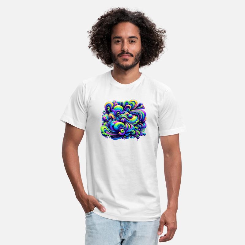 Neon Swirl Fantasy