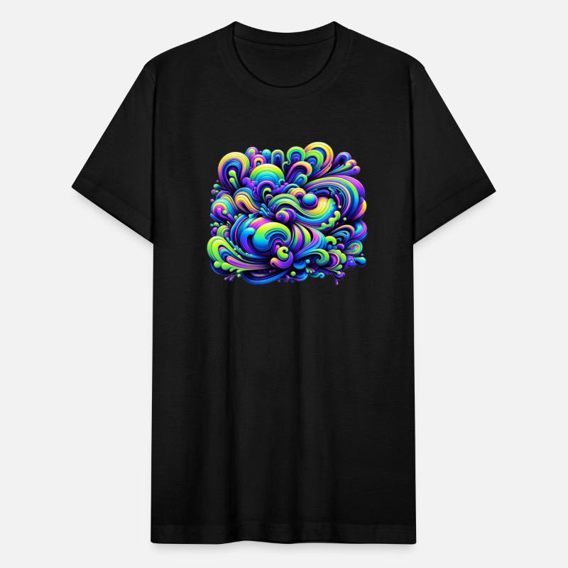 Neon Swirl Fantasy