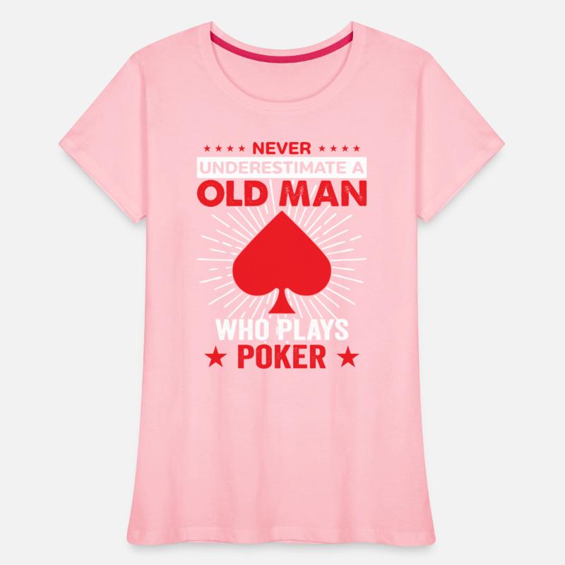 never underestimate an old man who plays poker