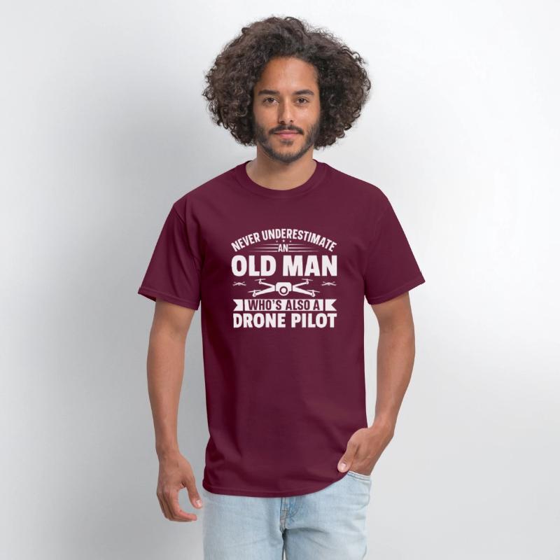 Never Underestimate An Old man Who s Also A Drone