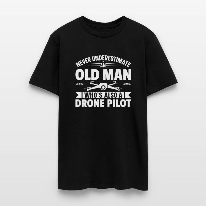 Never Underestimate An Old man Who s Also A Drone