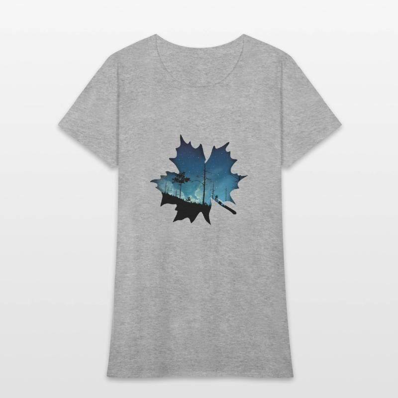Night Sky Leaf