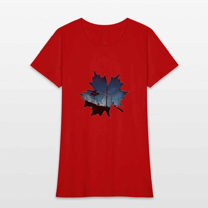 Night Sky Leaf