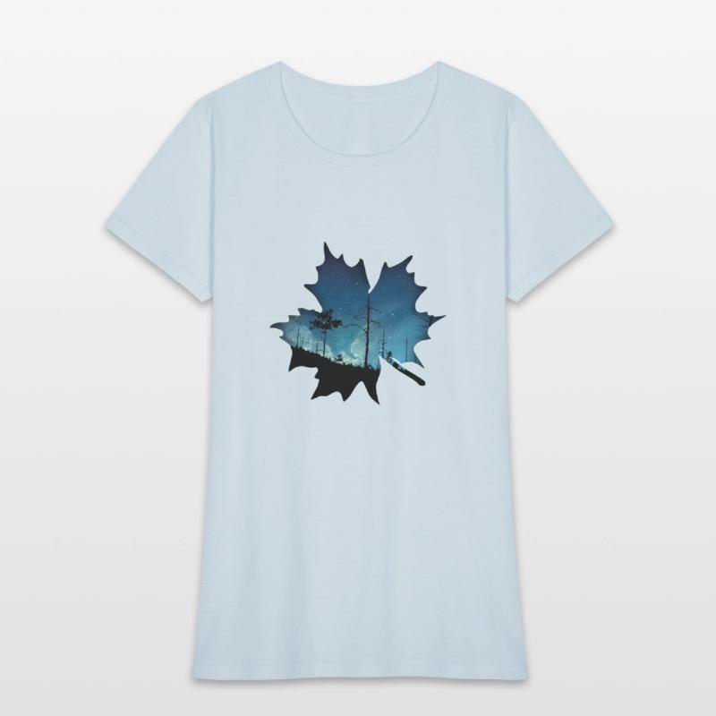 Night Sky Leaf