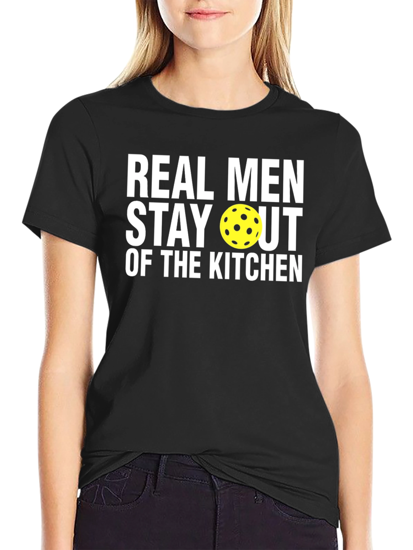 Real Men Stay Out Of The Kitchen T-Shirt