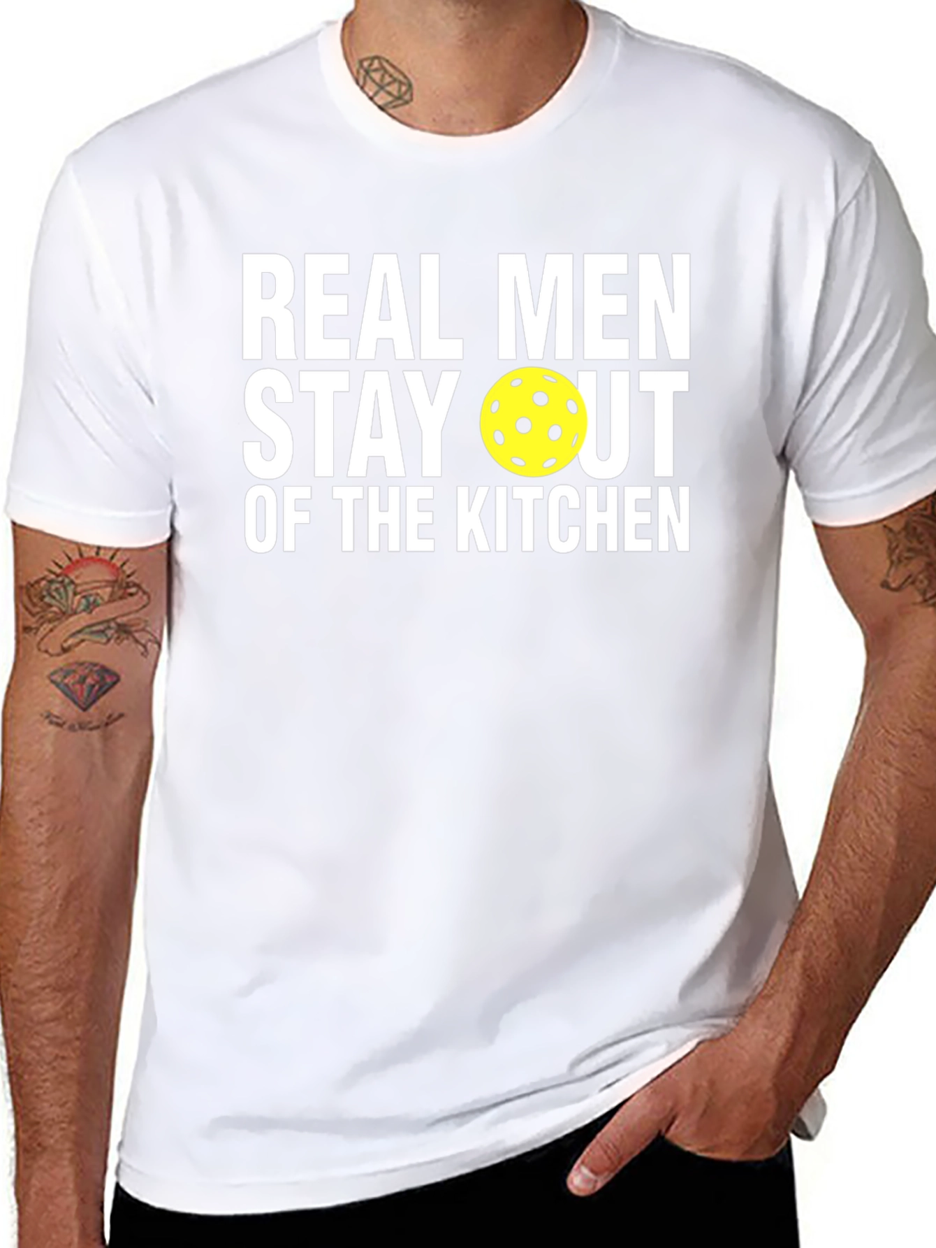 Real Men Stay Out Of The Kitchen T-Shirt