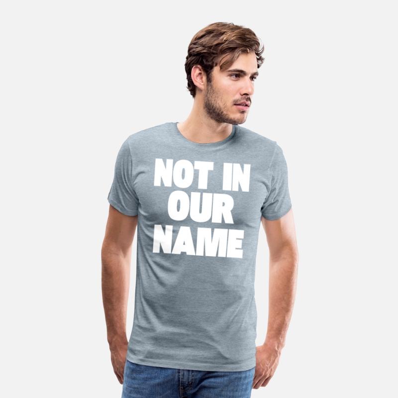 NOT IN OUR NAME Shirt not in our name tshirt